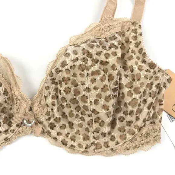 🆕️  Chantelle Leopard C Chic Sexy Plunge Bra