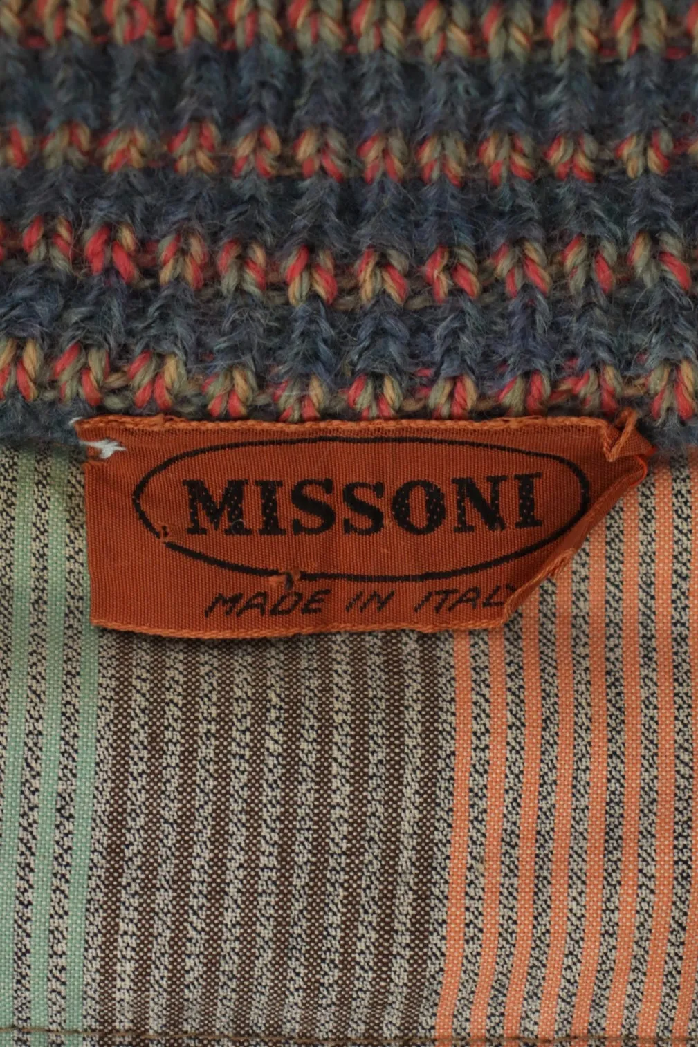 1980s Missoni Wool Reversible Sweater Vest