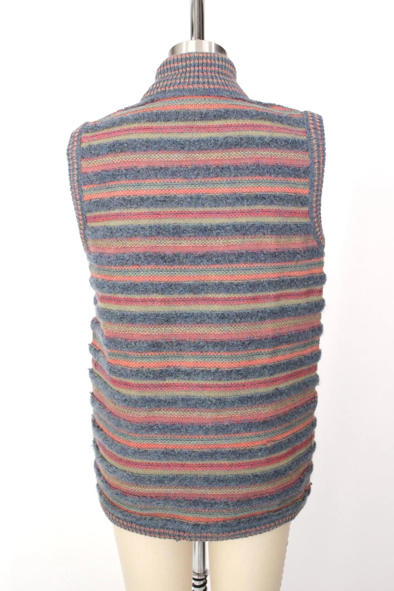 1980s Missoni Wool Reversible Sweater Vest