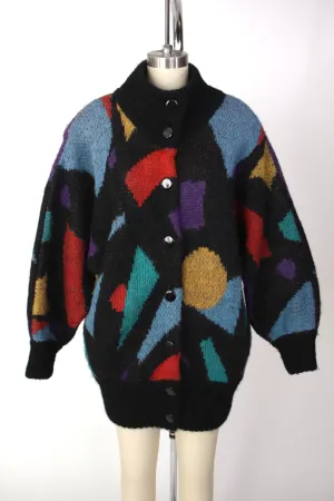 1990s I.B. Diffusion Artists Cardigan