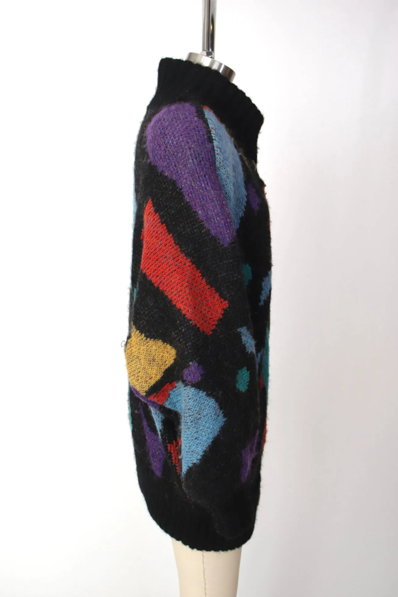 1990s I.B. Diffusion Artists Cardigan