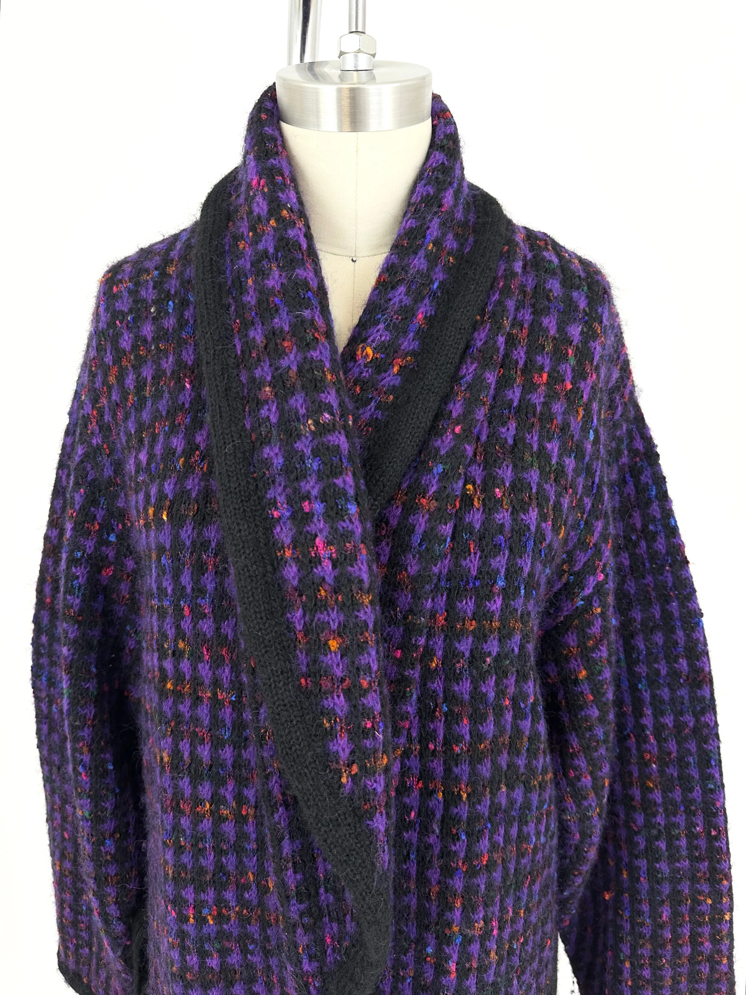 1990s Mohair Longline Sweater Coat