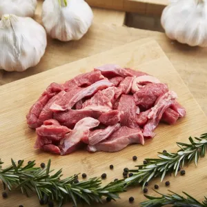 2 X GRAIN FED 120 DAYS BEEF STIR-FRY 250G