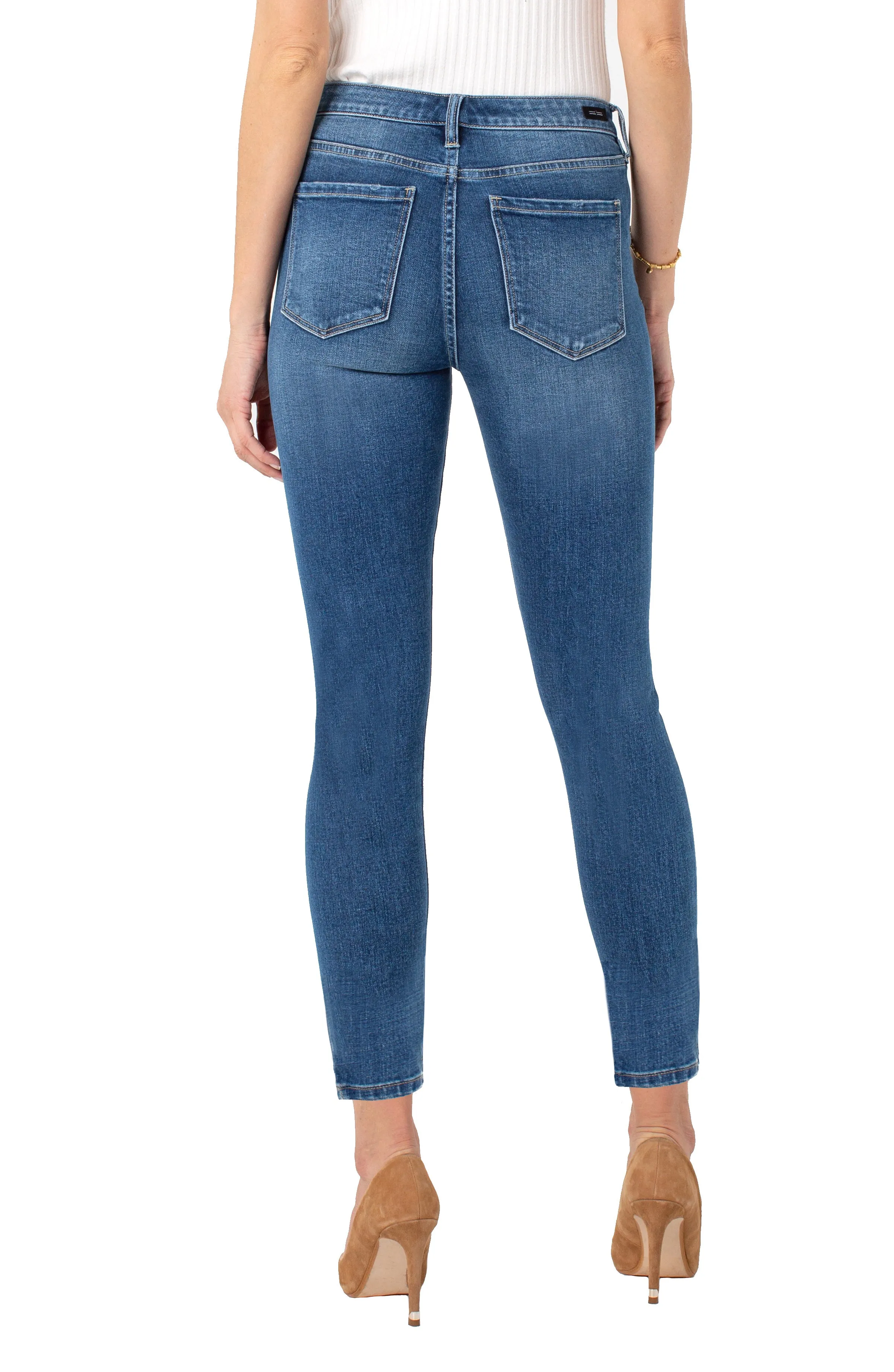 ABBY SKINNY- redwood grove 28"