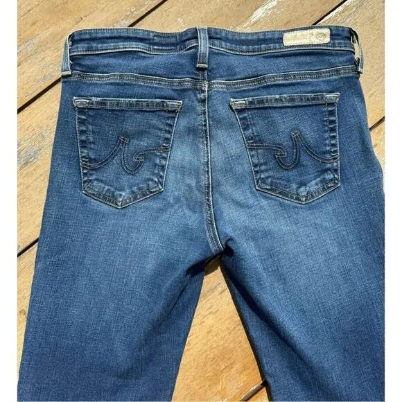 AG Ariano Goldschmied the legging ankle jeans stretch super skinny size 28