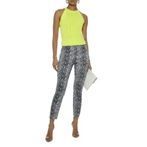 Alice   Olivia Snake Print Good High Rise Skinny Jeans 28