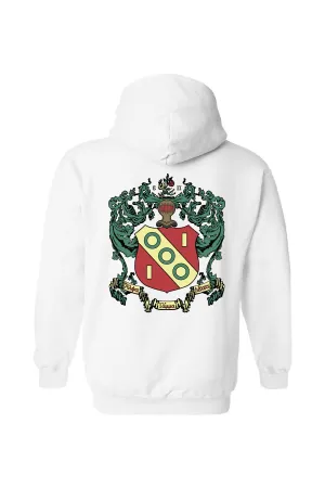 Alpha Gam Armorial Bearings Hoodie