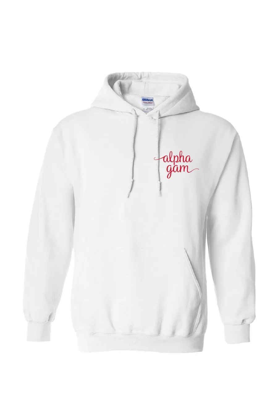 Alpha Gam Armorial Bearings Hoodie