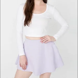 American Apparel Natural Denim Circle Skirts