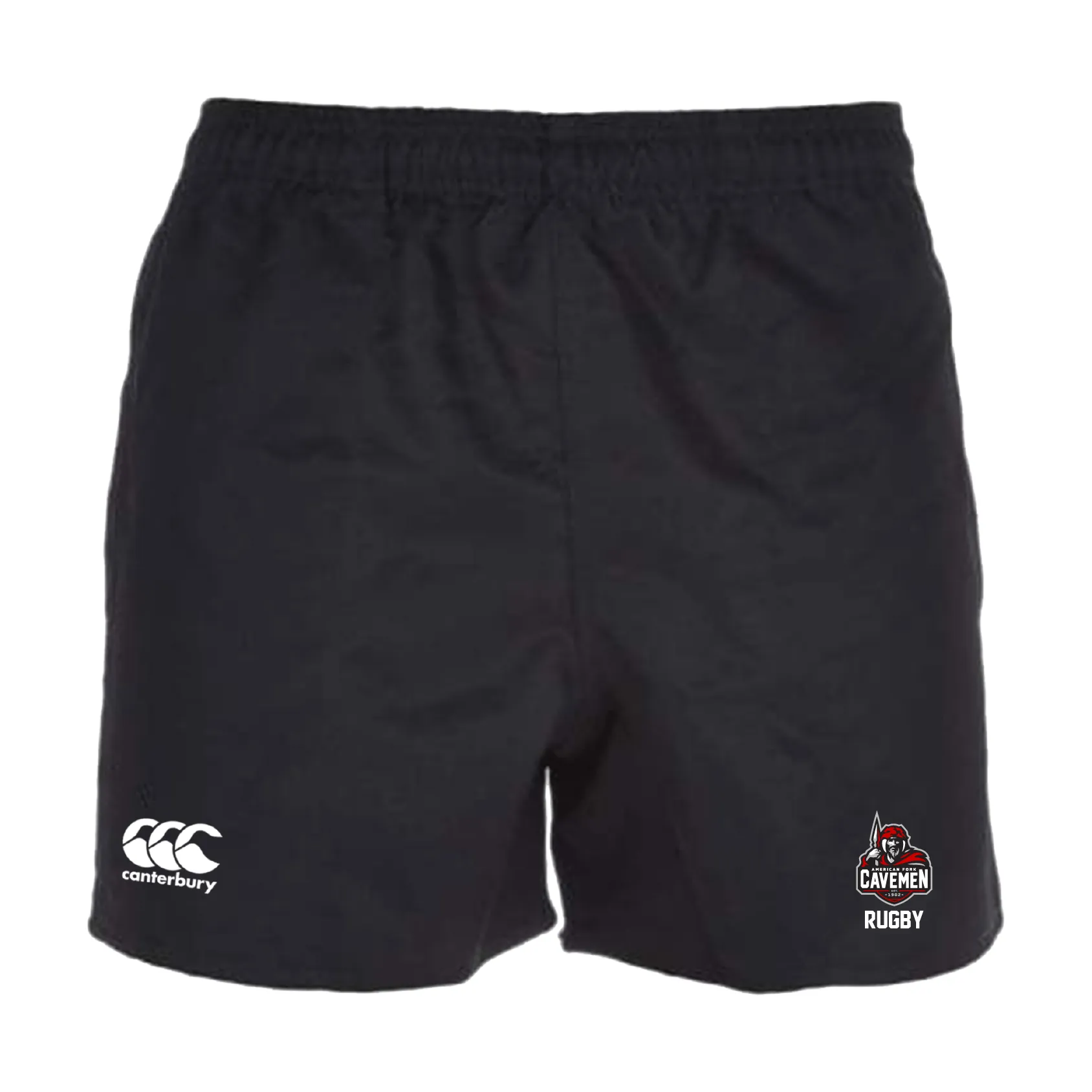 American Fork Cavemen Professional Polyester Rugby Short by Canterbury