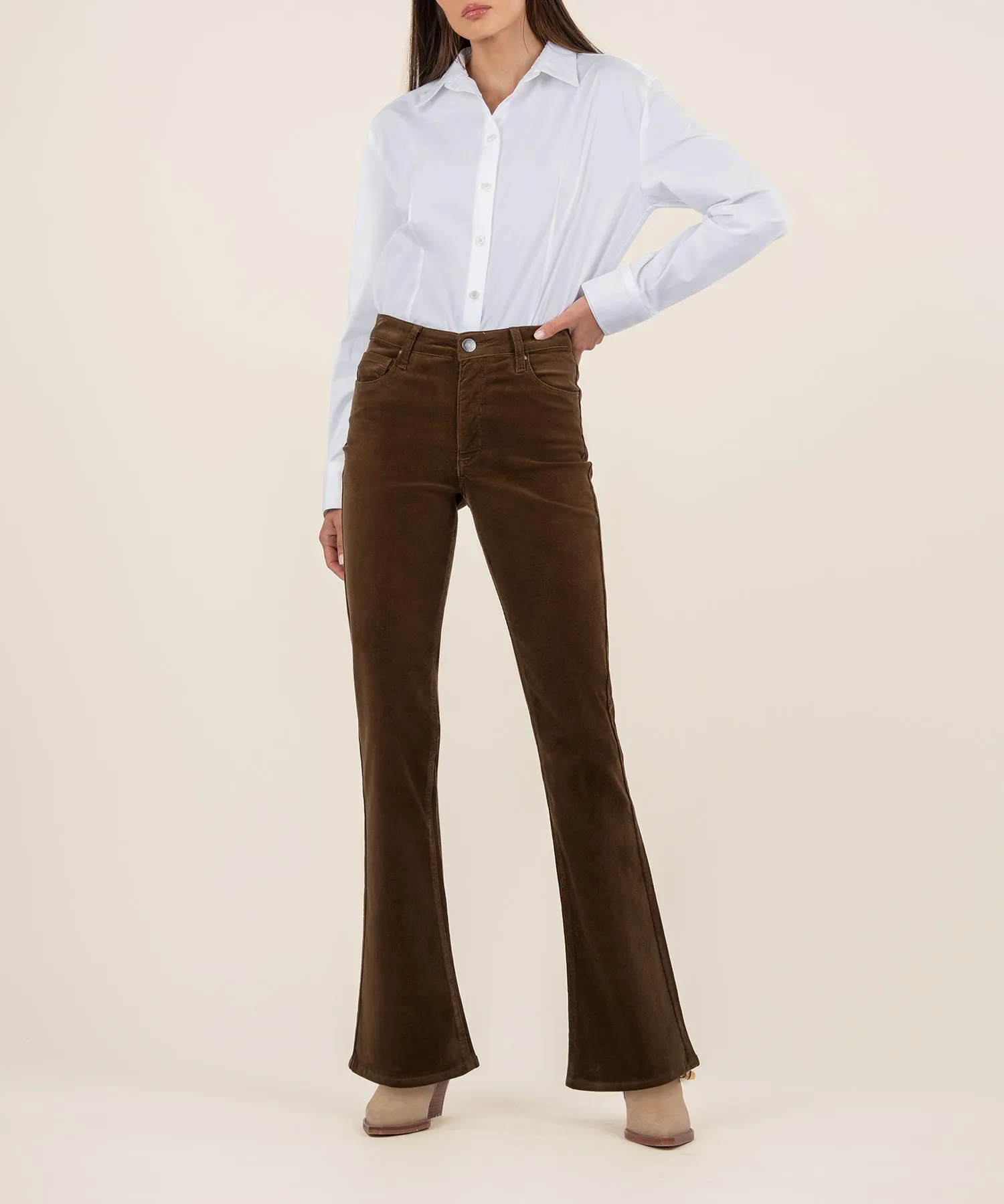 Ana Corduroy Flare - FINAL SALE