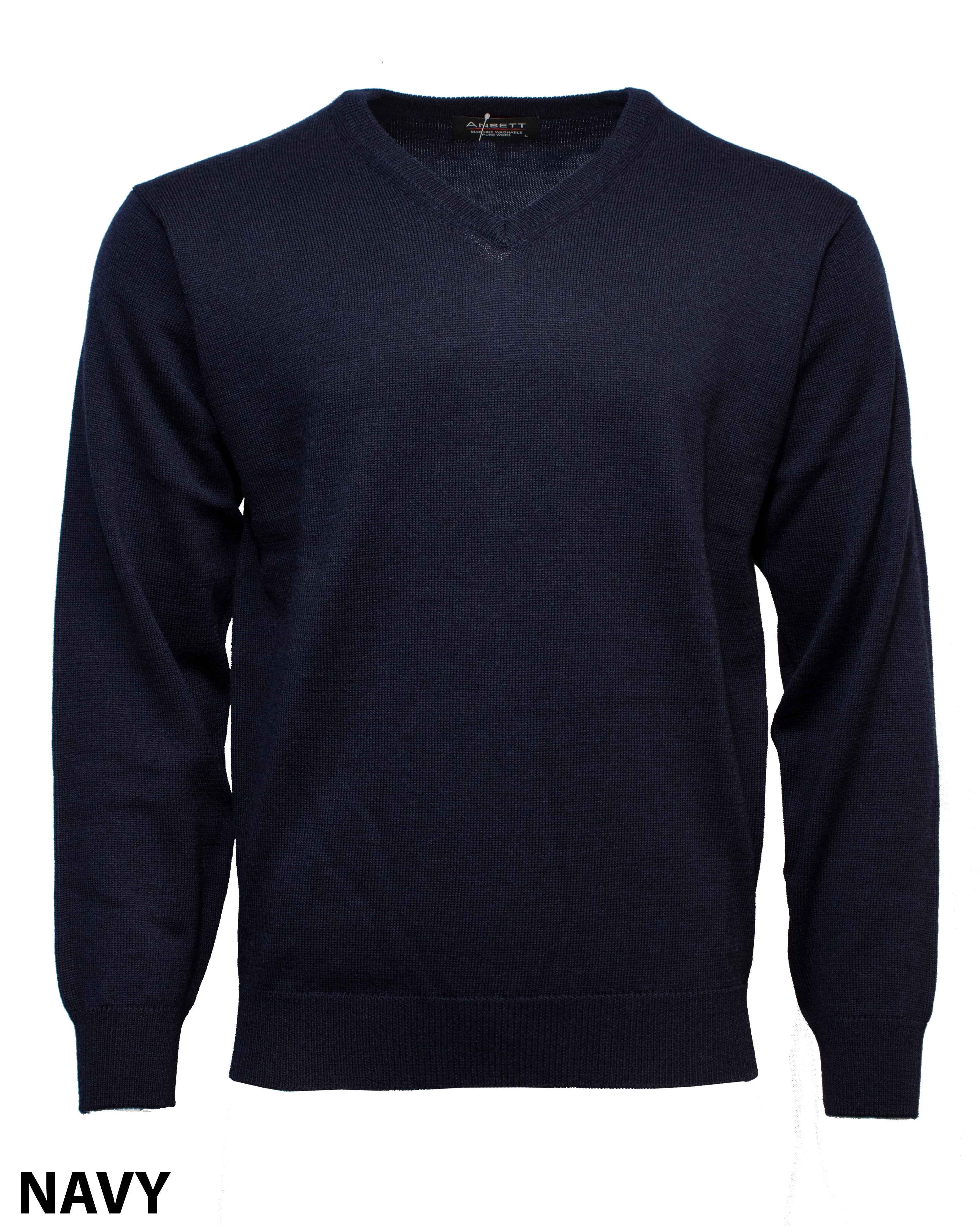Ansett V Neck Jumper
