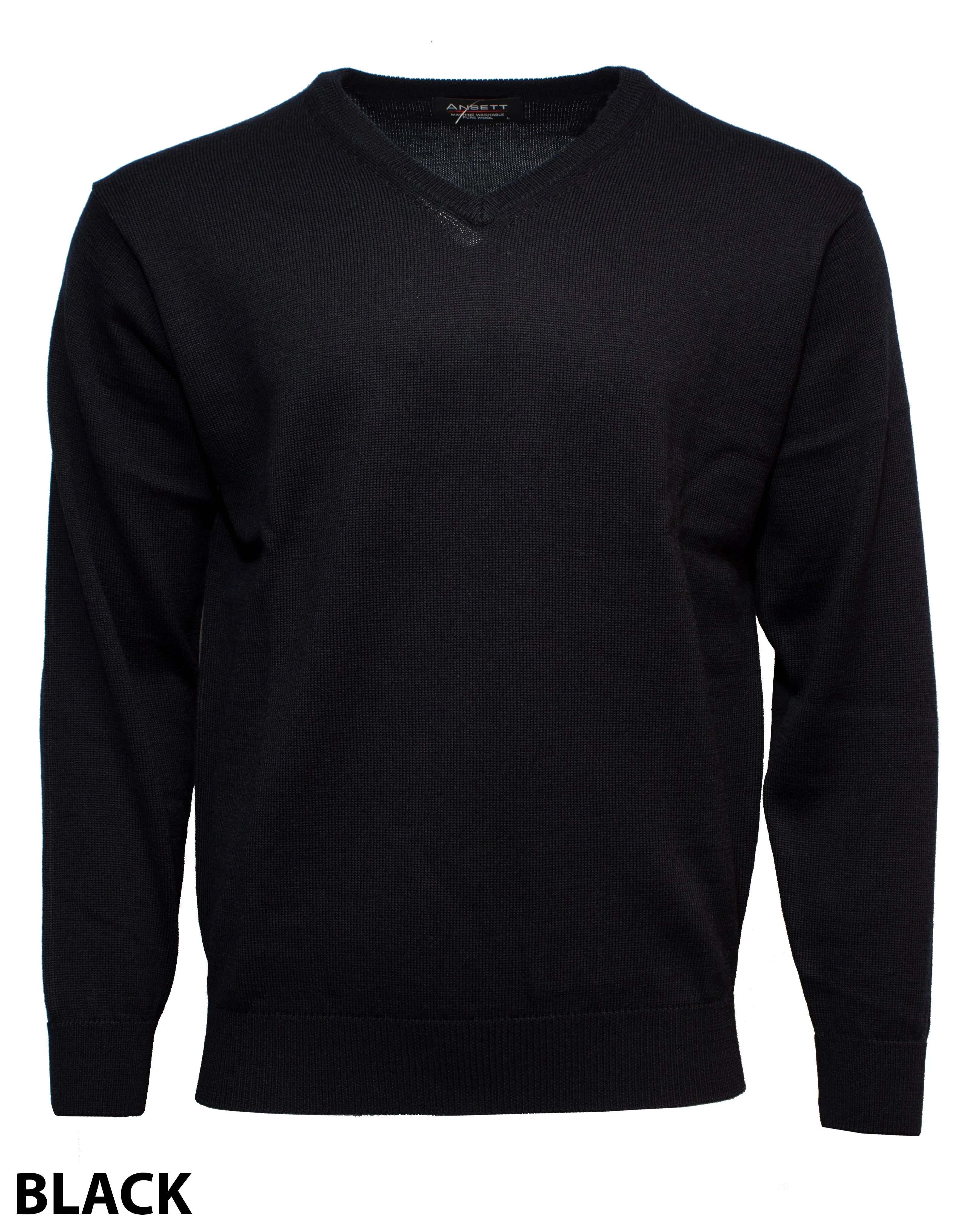 Ansett V Neck Jumper