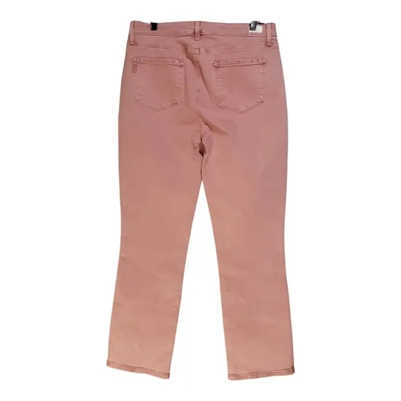 Anthropologie PAIGE CINDY Jeans Womens Size 32 Vintage Rose Luxe Coating $248