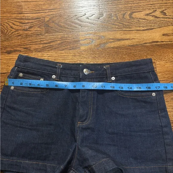A.P.C. | Blue High Standard Denim Shorts Sz 38/4-6