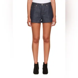 A.P.C. | Blue High Standard Denim Shorts Sz 38/4-6