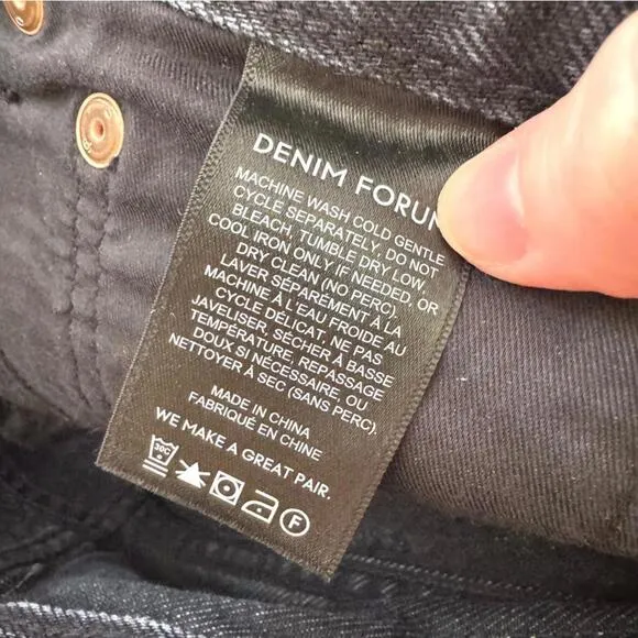Aritzia Denim Forum BF High Rise Loose Jeans