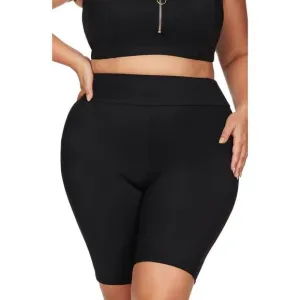 Artesands Women's Black Michaelangelo Swim Bike Shorts Size 16 US