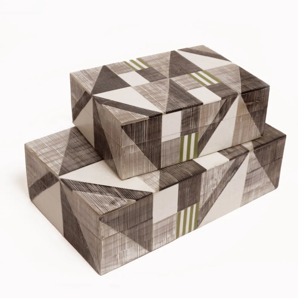 Avalon Decorative Storage Bone Boxes