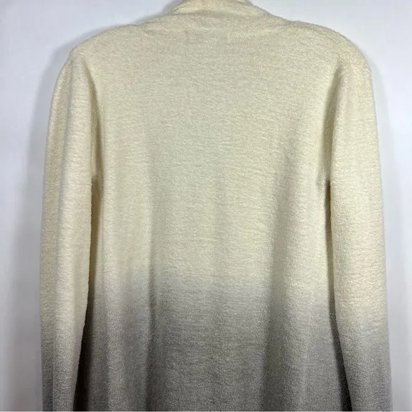 Barefoot Dreams women’s bamboo chic calypso open front cardigan size S/M ombre