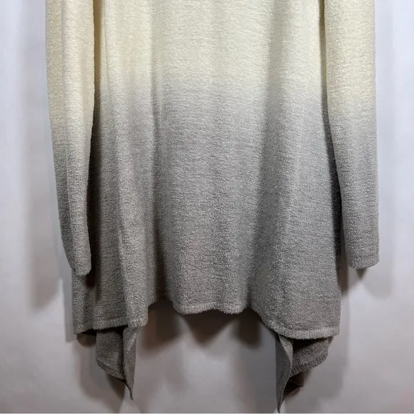 Barefoot Dreams women’s bamboo chic calypso open front cardigan size S/M ombre