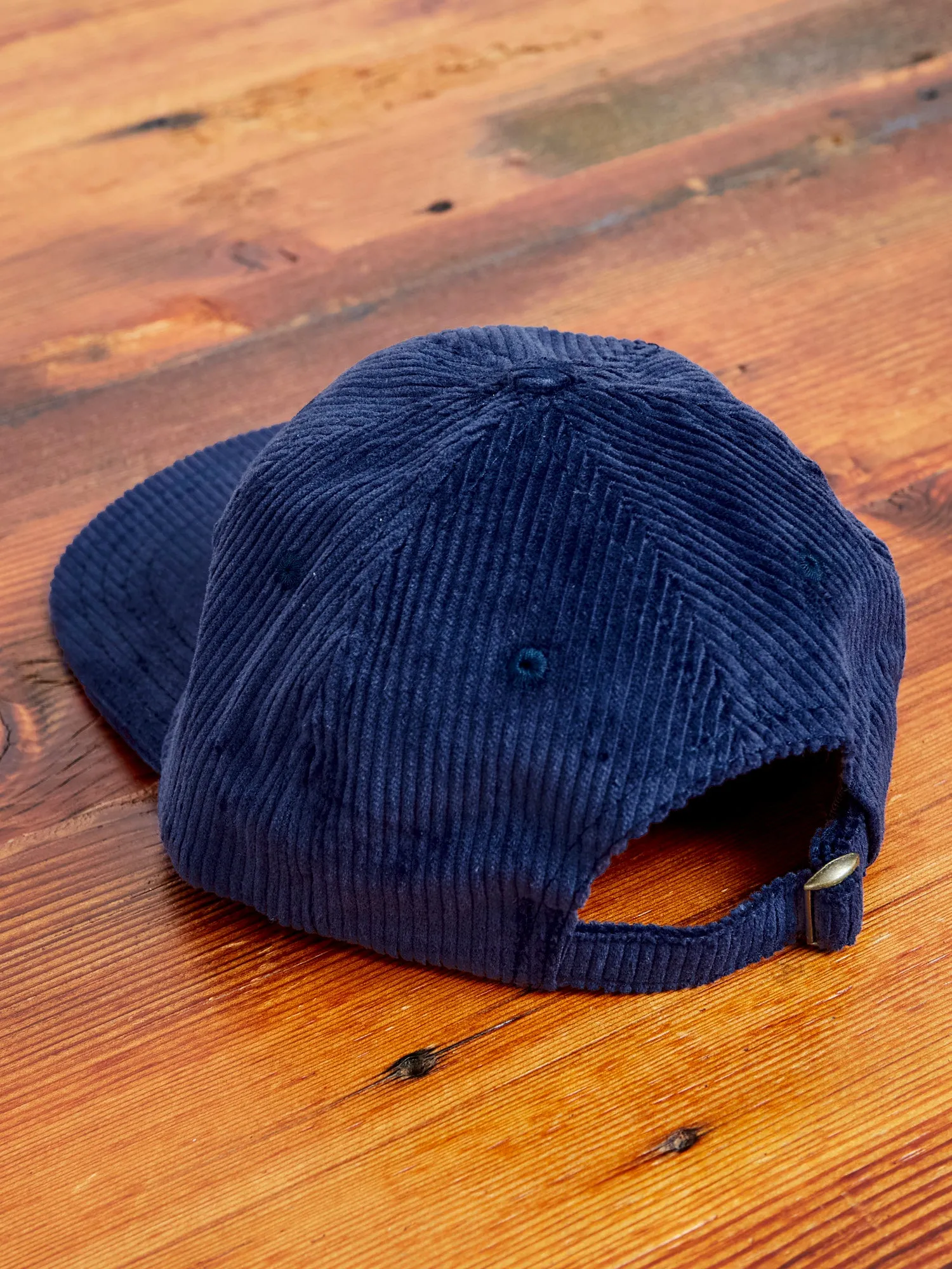 Baseball Hat in Navy Corduroy