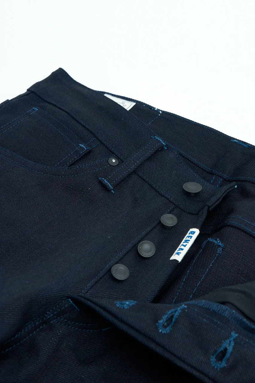 Benzak B-01 Slim 14oz Double Indigo Selvedge