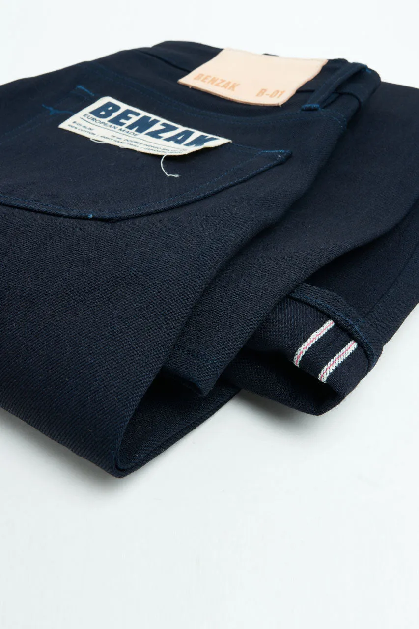 Benzak B-01 Slim 14oz Double Indigo Selvedge