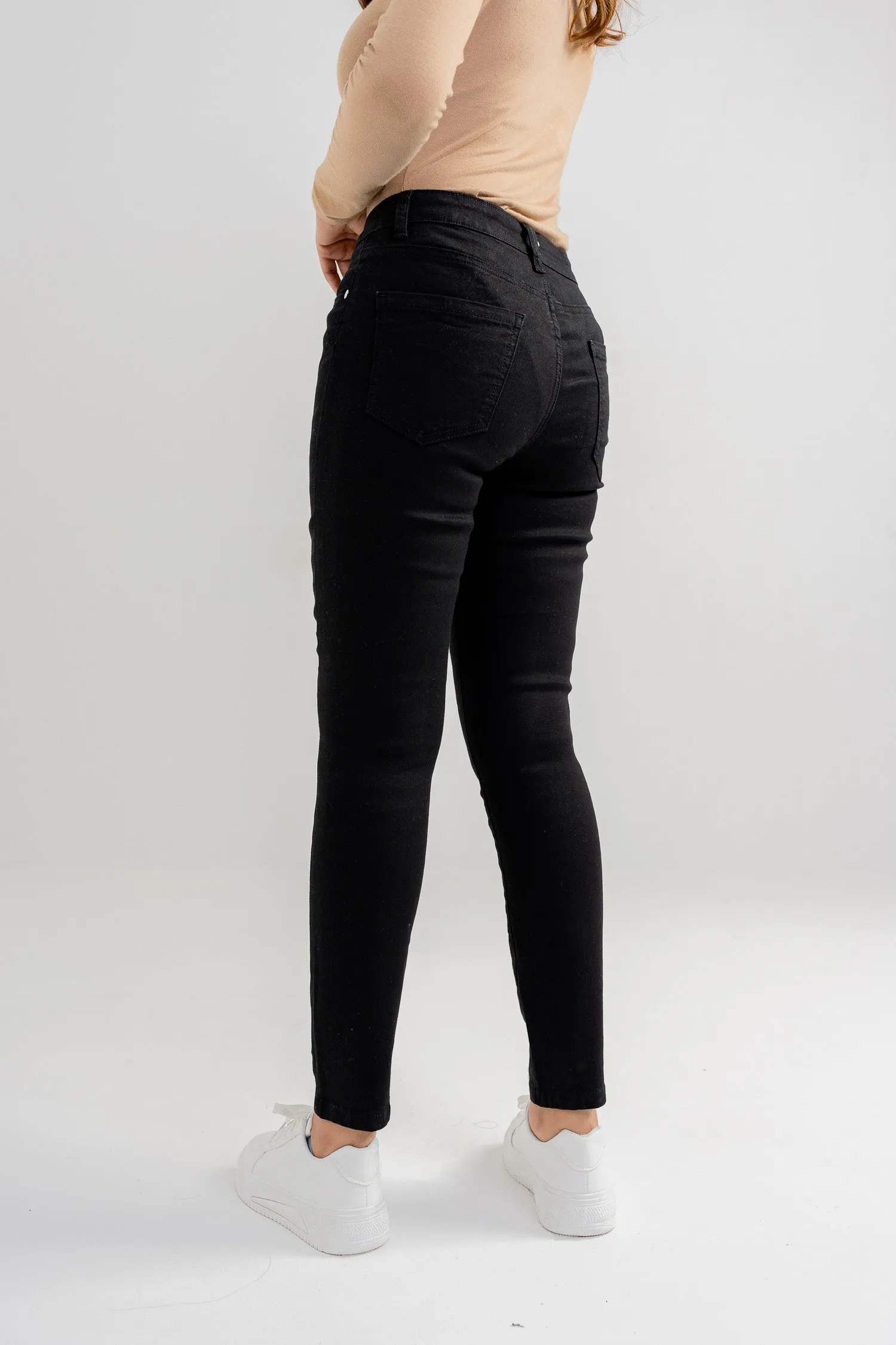 Black Basic Skinny Fit Jeans