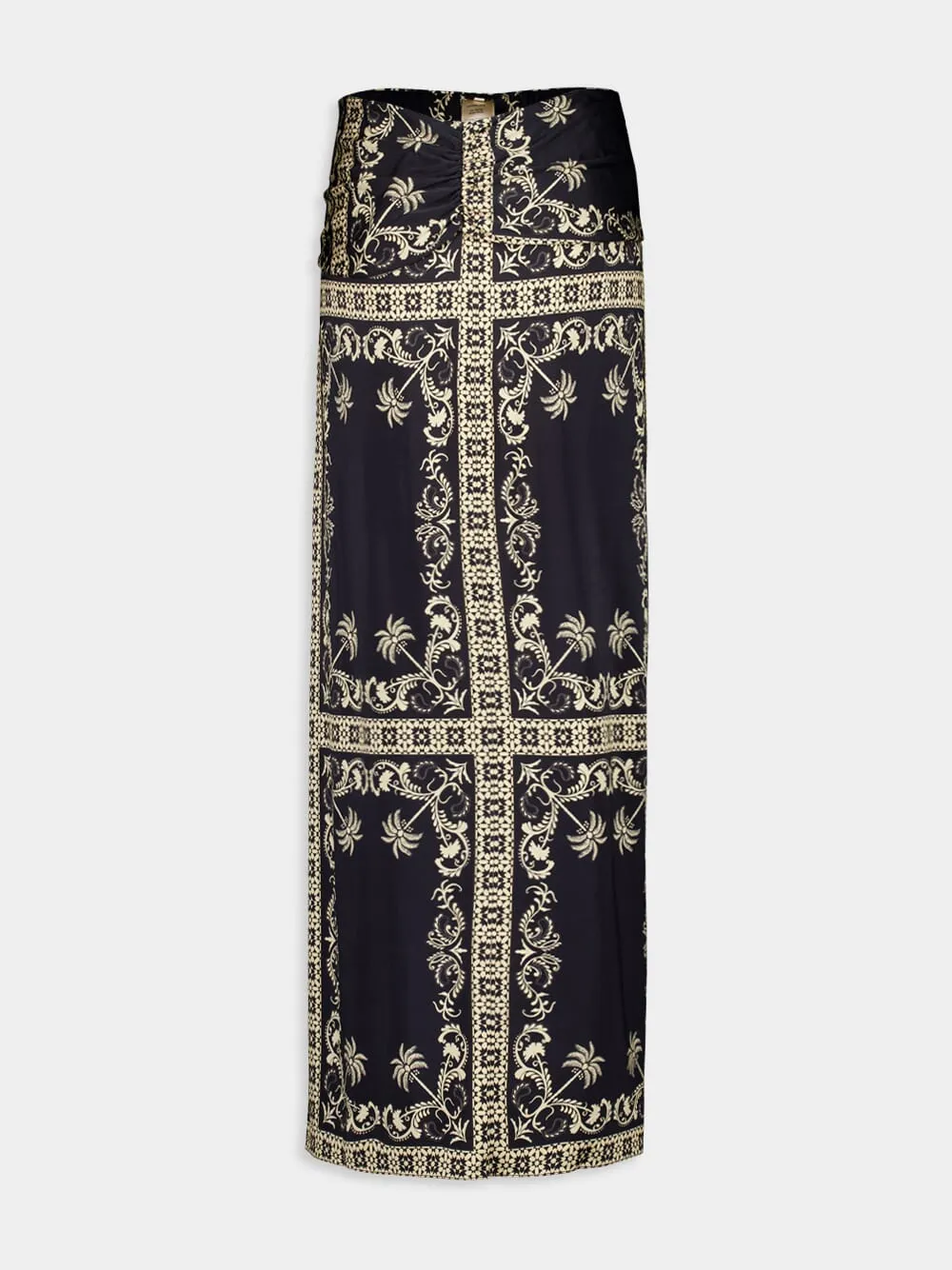 Black Dream Tiles Skirt