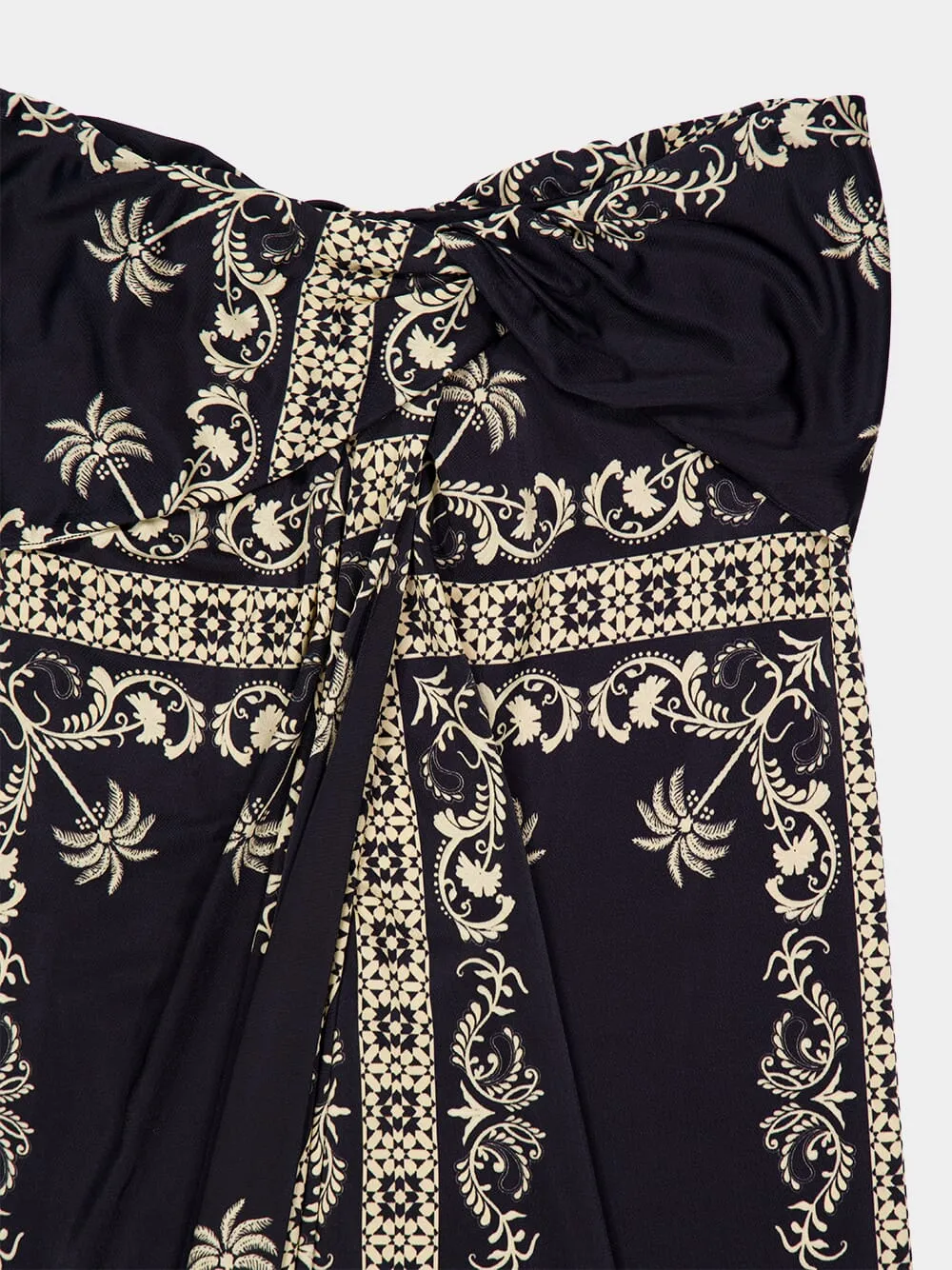 Black Dream Tiles Skirt