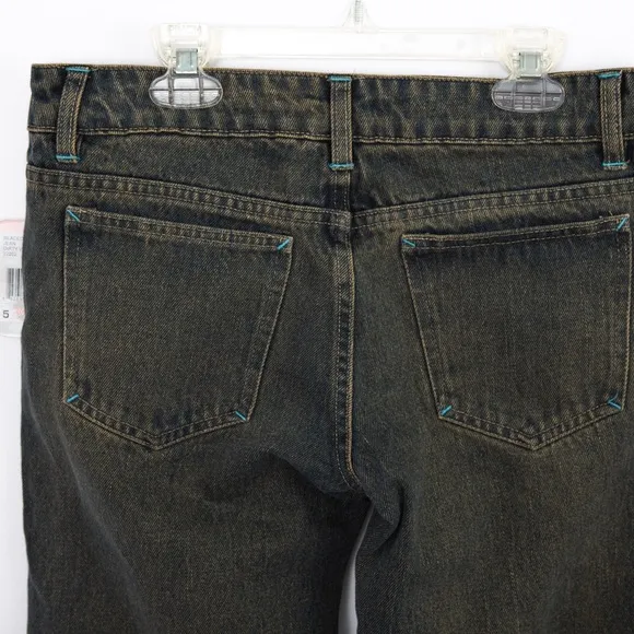 Black jeans flare leg embellished Chick by Nicky Hilton beaded skull goth vibe 5