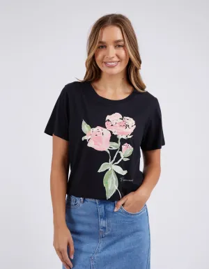 Bloom Tee - Washed Black