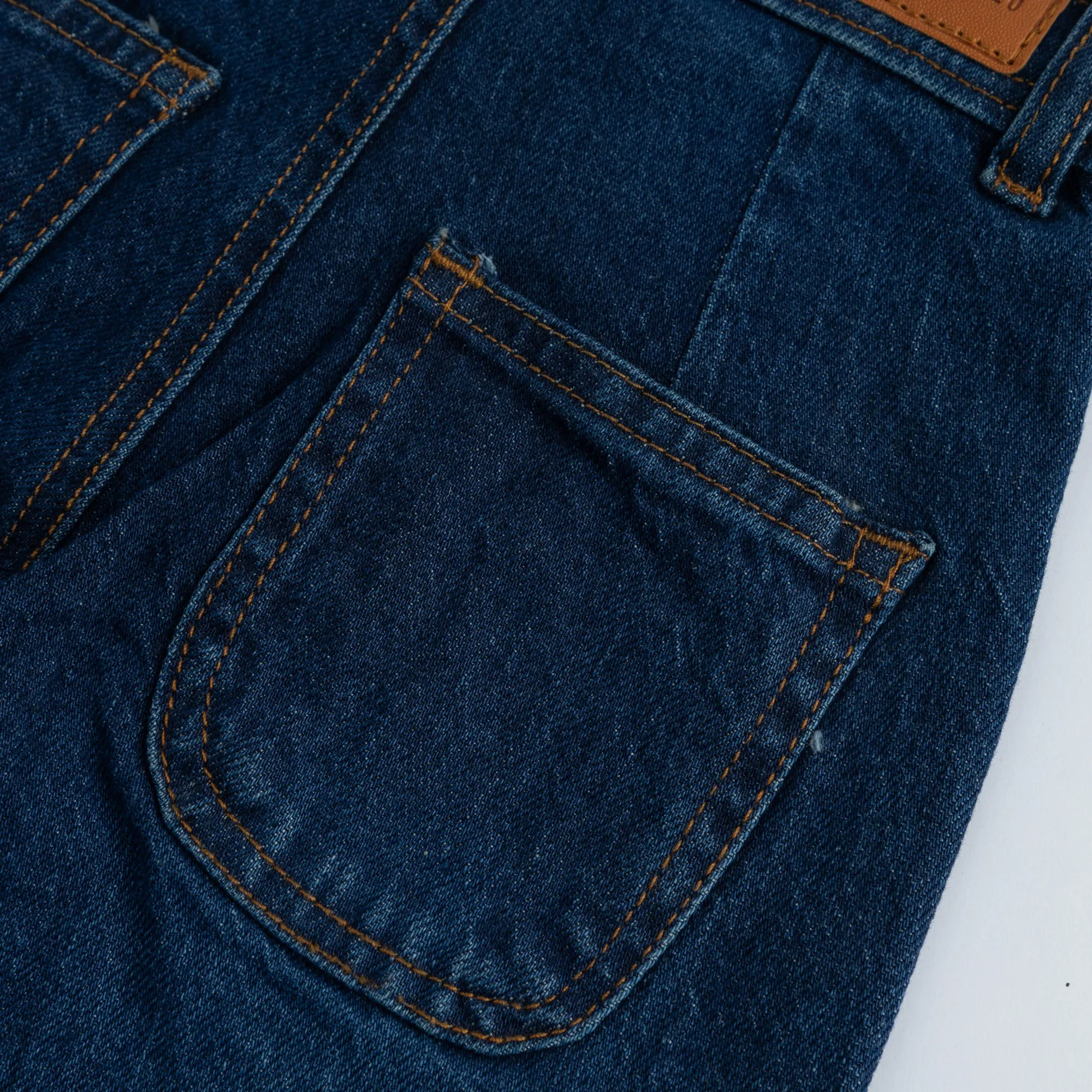 Blue Straight Girls Denim