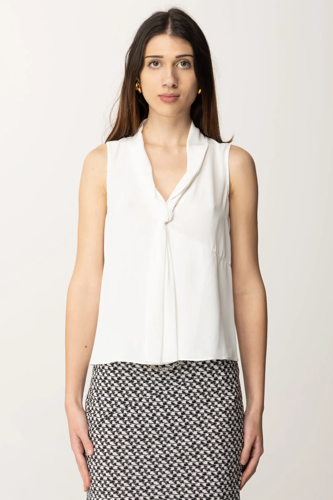 Blusa Smanicata