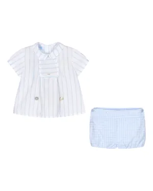 Boys Cotton Shorts Set