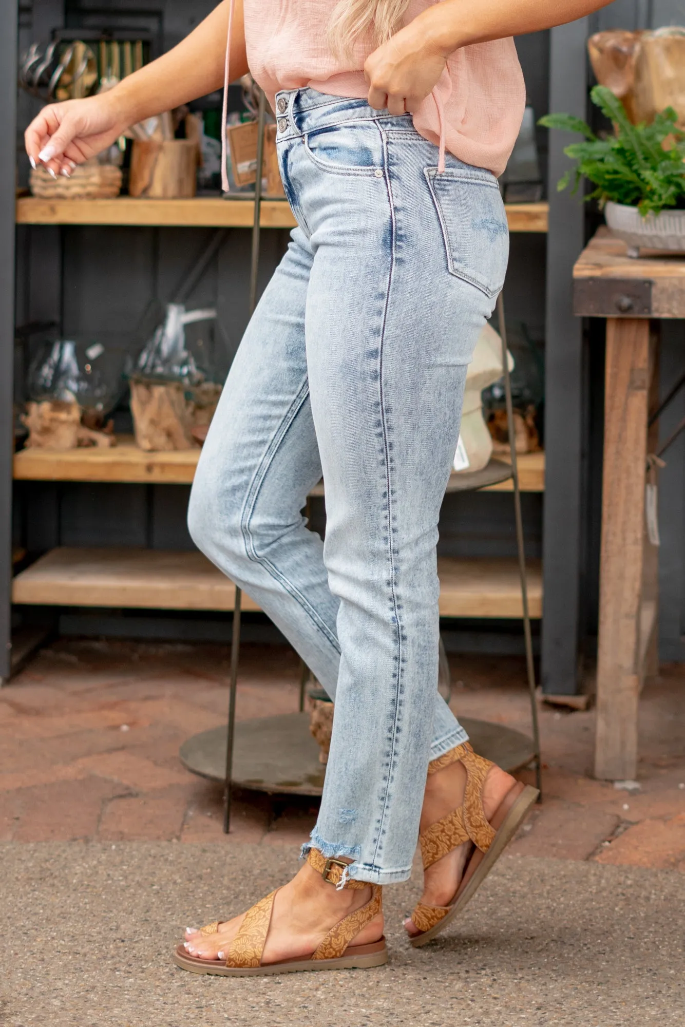 Cadence Ultra High Rise Slim Straight