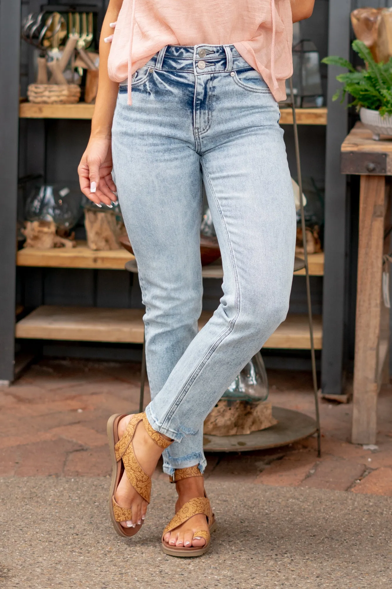Cadence Ultra High Rise Slim Straight