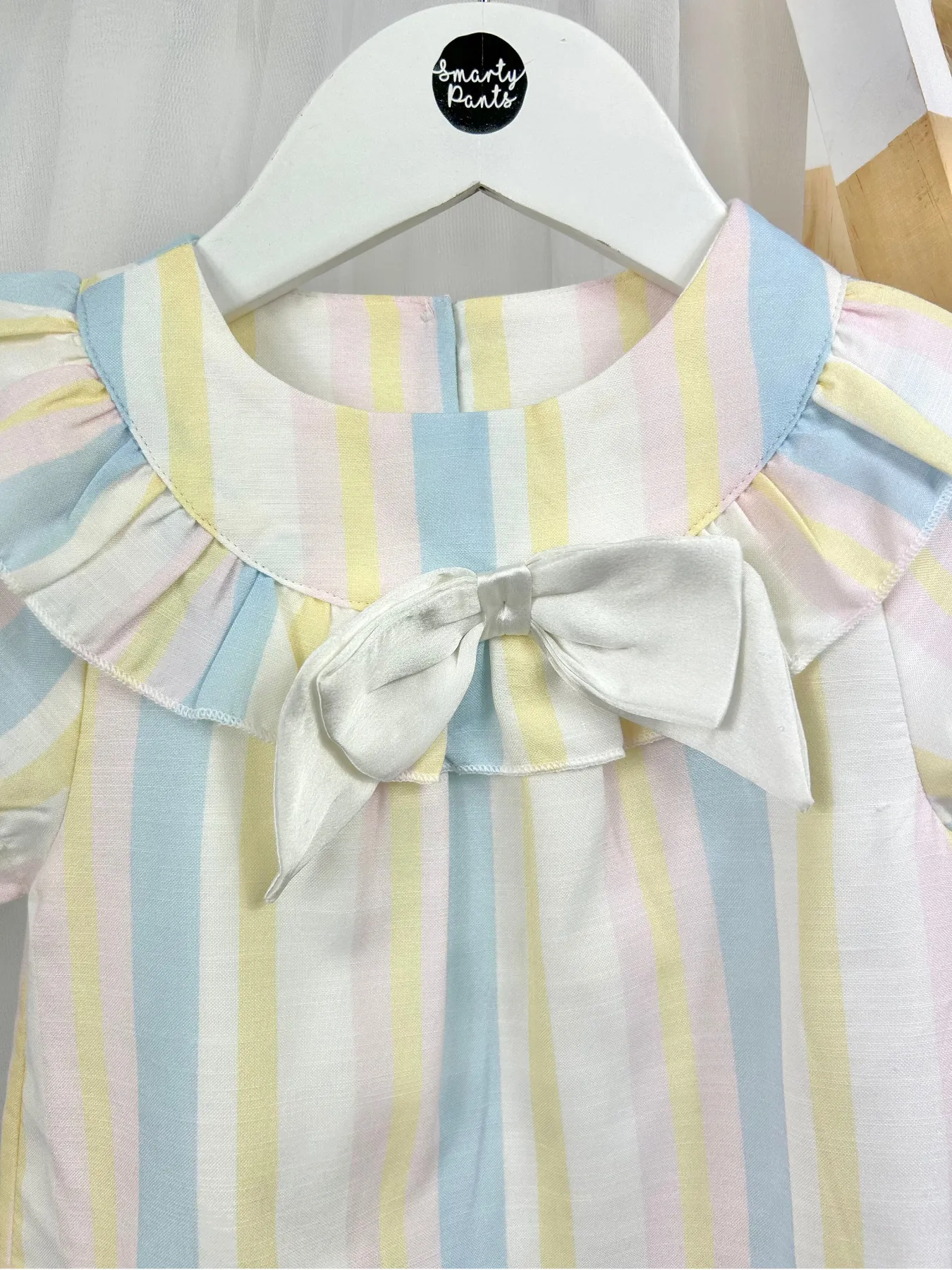 Caramelo Girls Pastel Rainbow Shorts Set