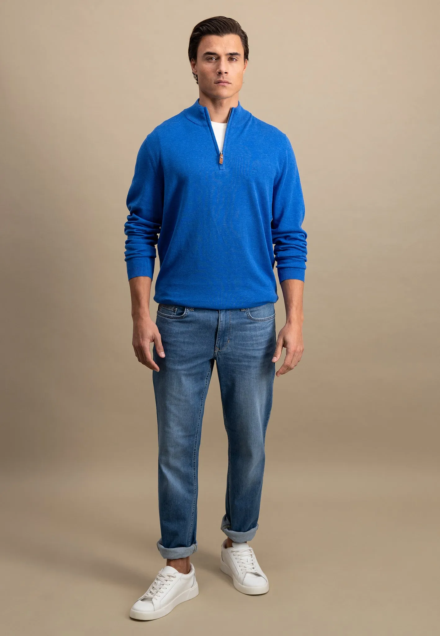 Casual-Fit Jeanshose im 5-Pocket-Design