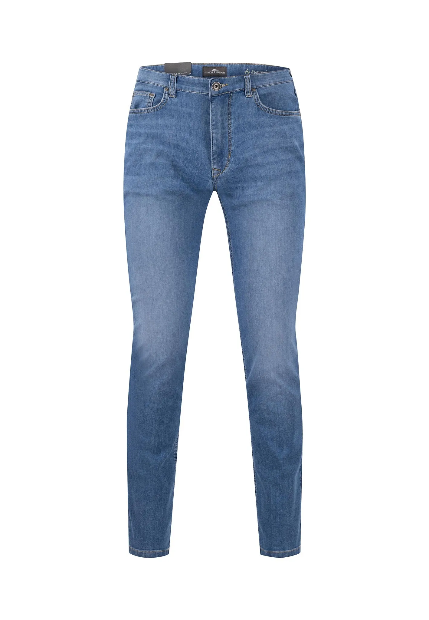 Casual-Fit Jeanshose im 5-Pocket-Design
