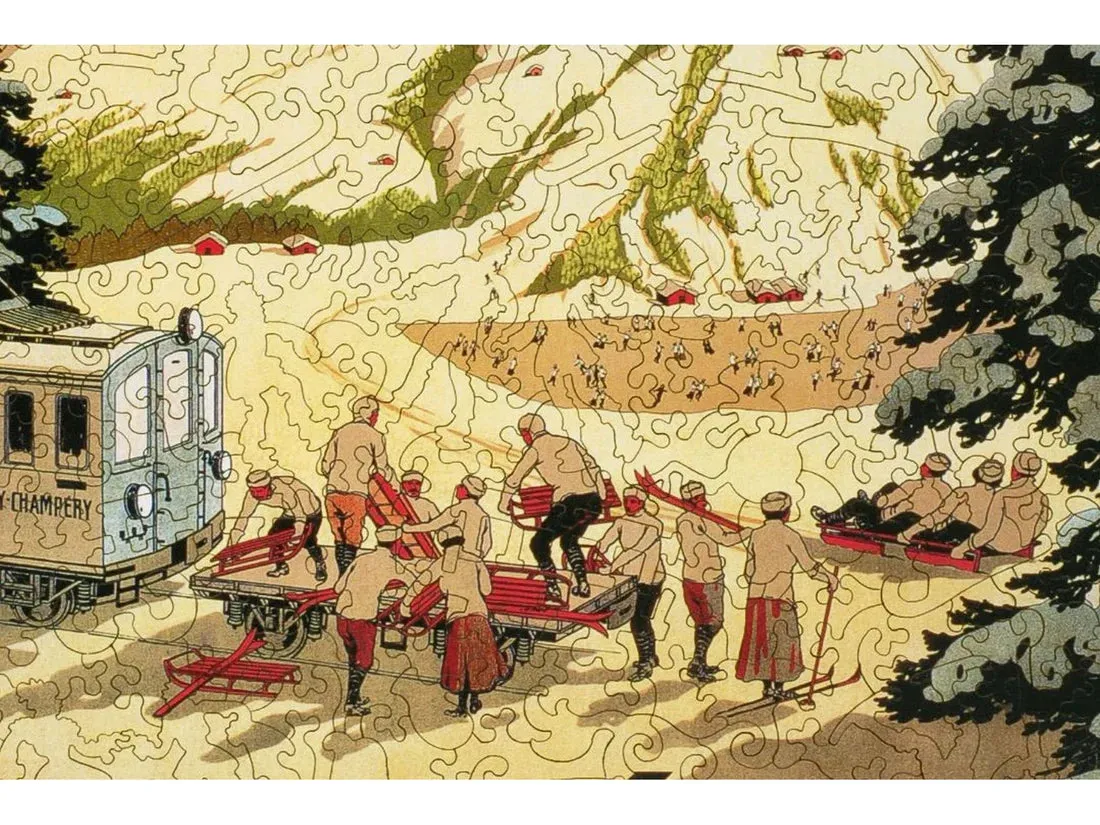 Champery Wooden Puzzle