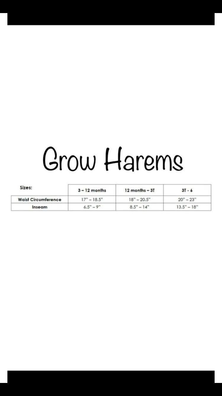 Charcoal Harem Shorts, Grow-With-Me