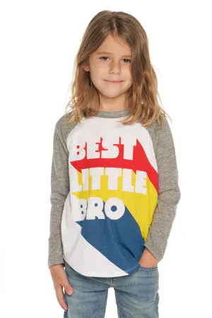 Chaser Best Lil Bro L/S Raglan Tee