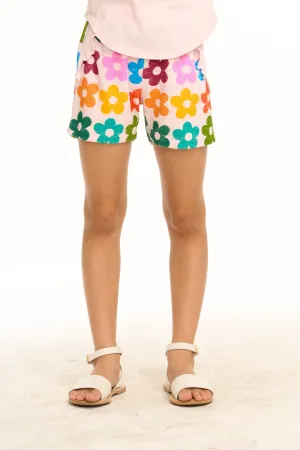 Chaser Rainbow Flower Shorts