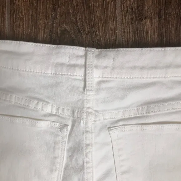 Chelsea &amp; Violet White Jean Shorts