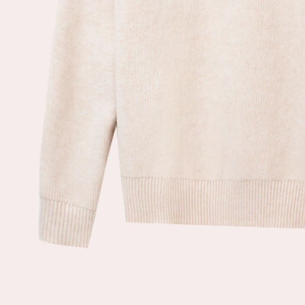 Chic Floral Women's Sweater
