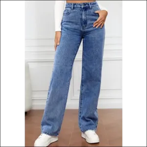 Chic High Waist Jeans: Slay the Day, Feel Like a Queen 👖💁‍♀️ - Needful Things