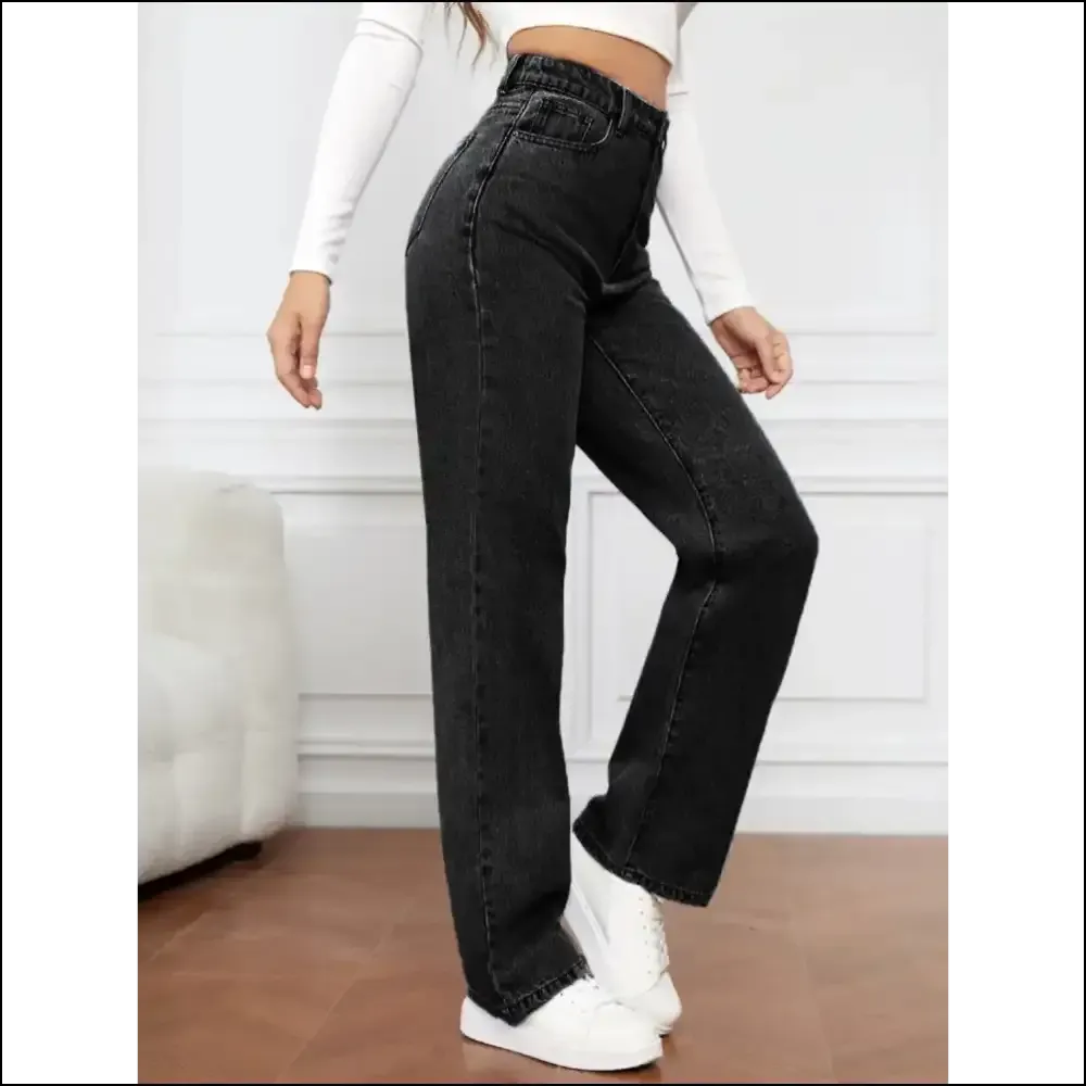 Chic High Waist Jeans: Slay the Day, Feel Like a Queen 👖💁‍♀️ - Needful Things