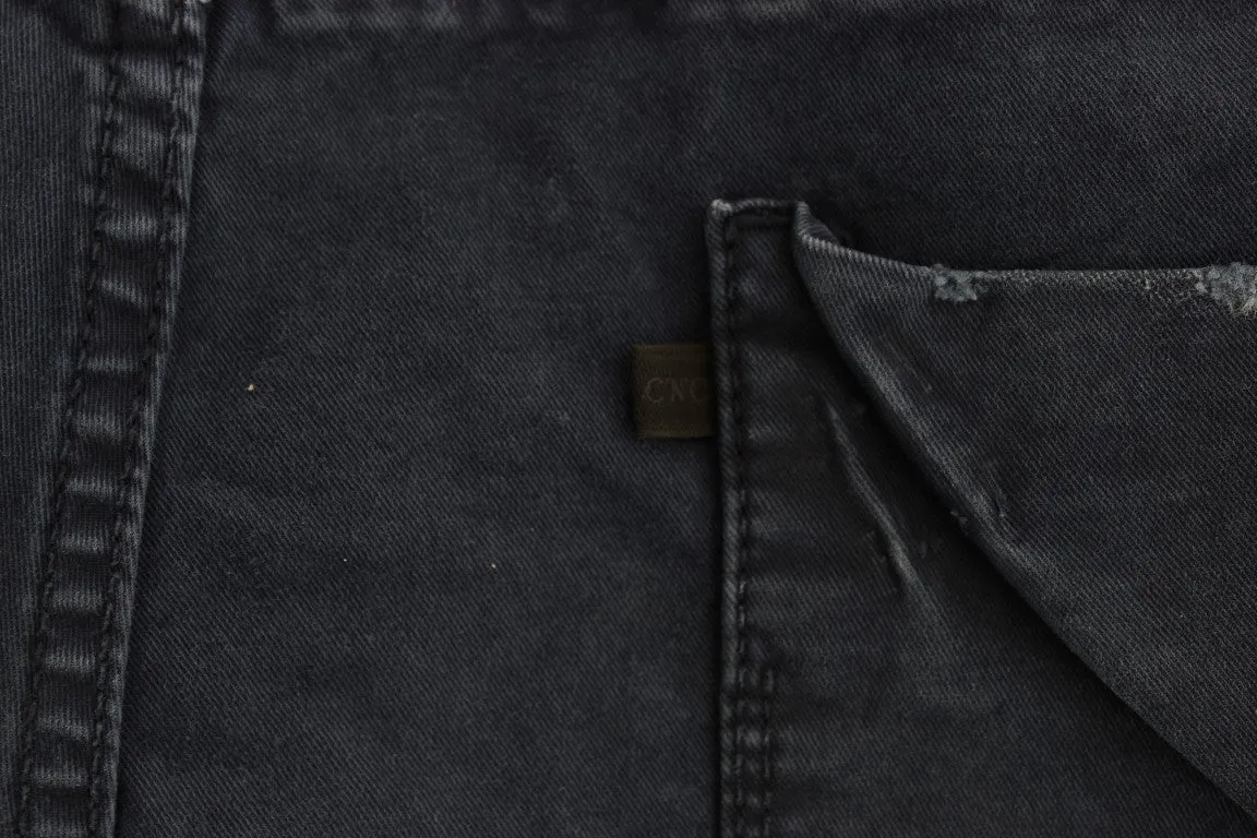 Chic Regular Fit Blue Denim Jeans